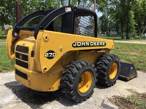 john deere 270 skid steer years made|jd 270 skid steer specs.